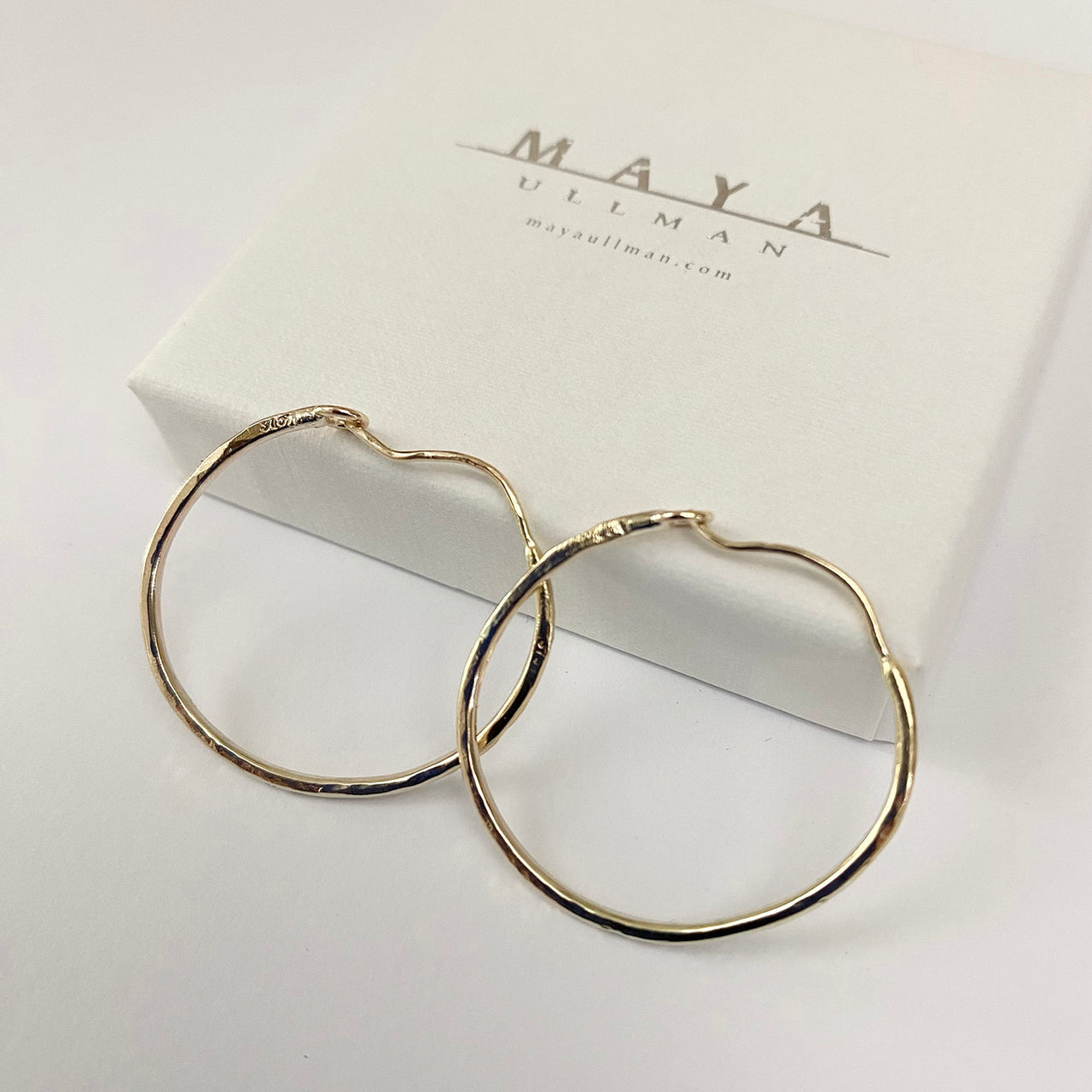 Lush Recycled Gold Hoop Earring 30mm