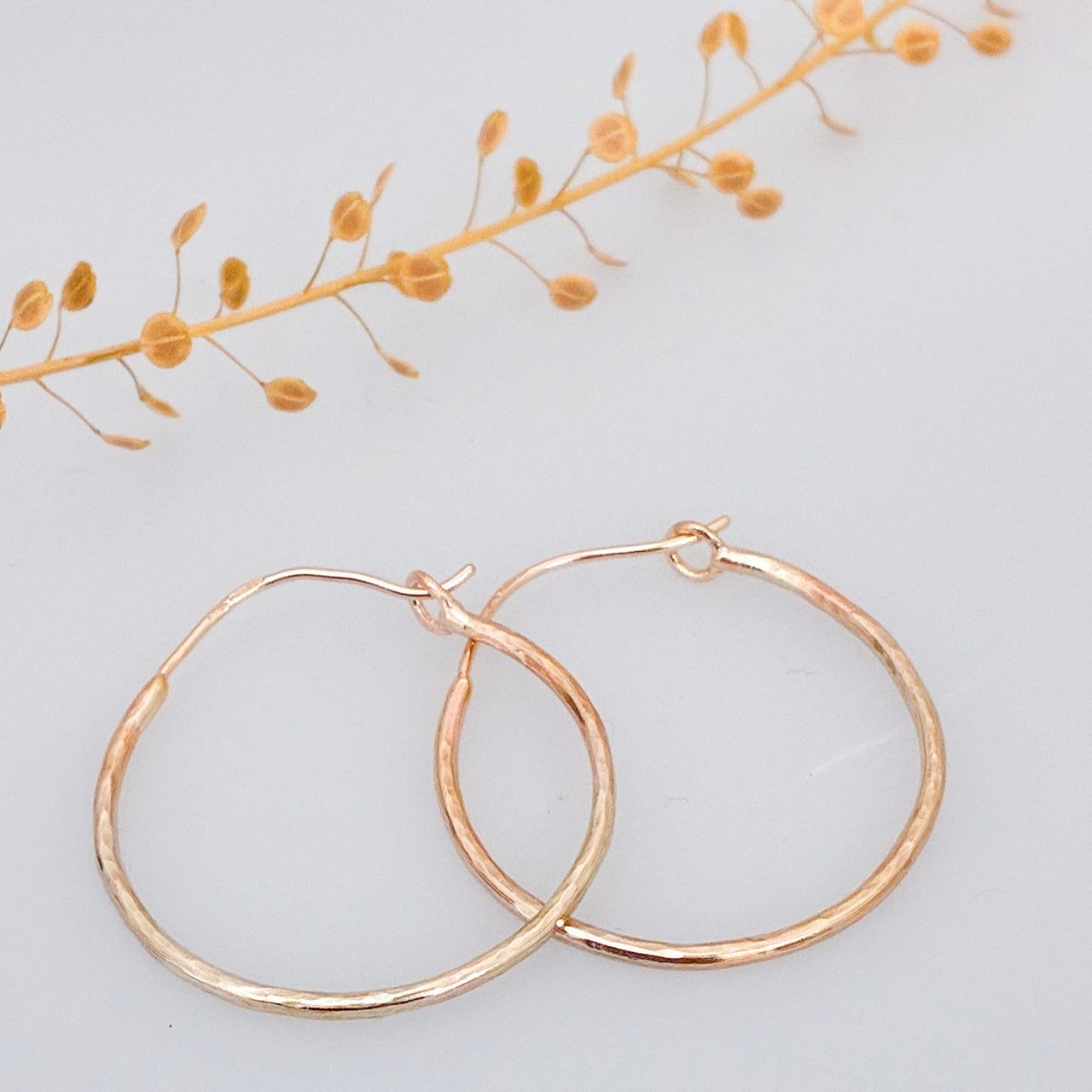 Lush Recycled Gold Hoop Earring 30mm