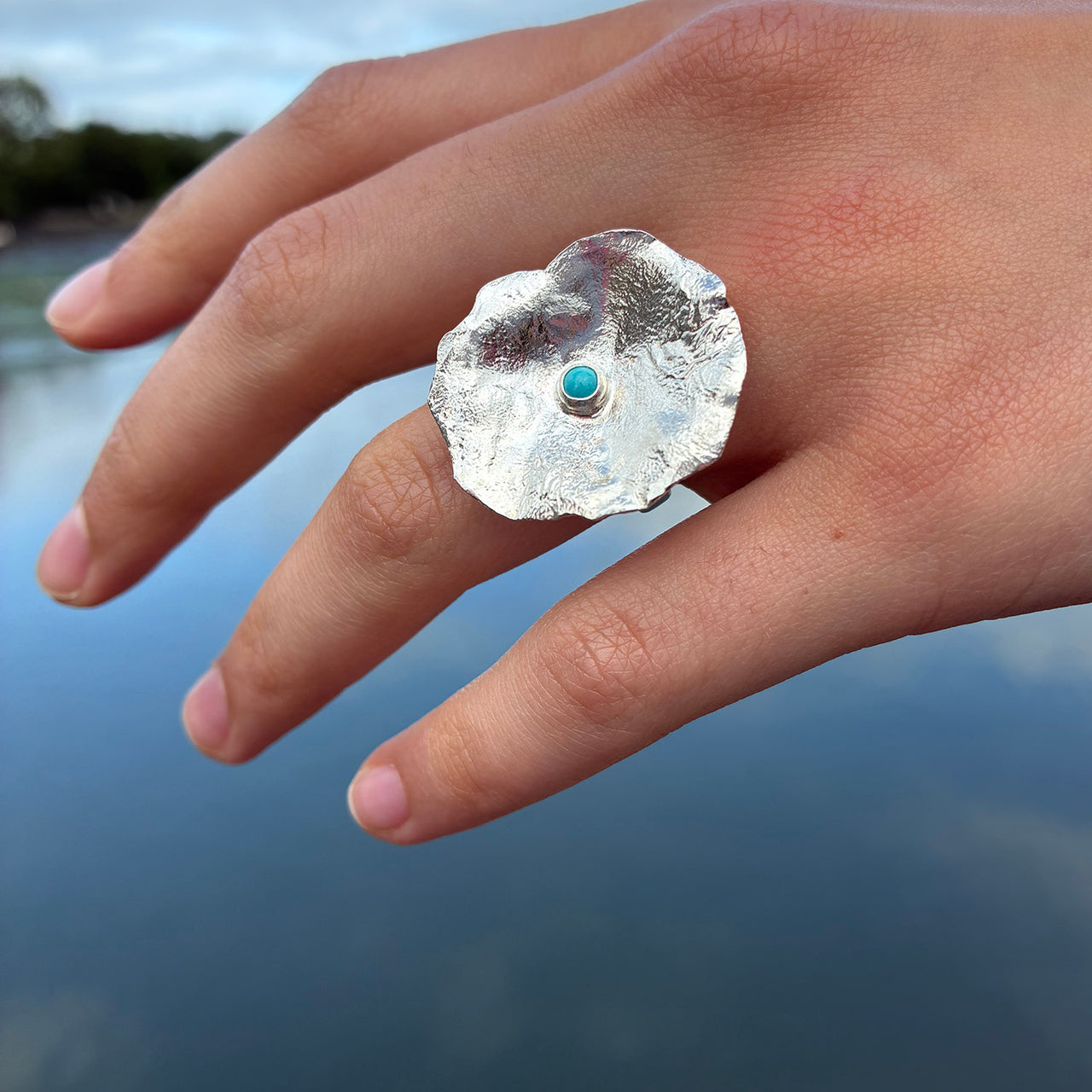 Radiance - Turquoise Sterling Silver Ring