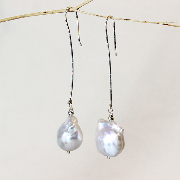 Baroque Pearl Earrings