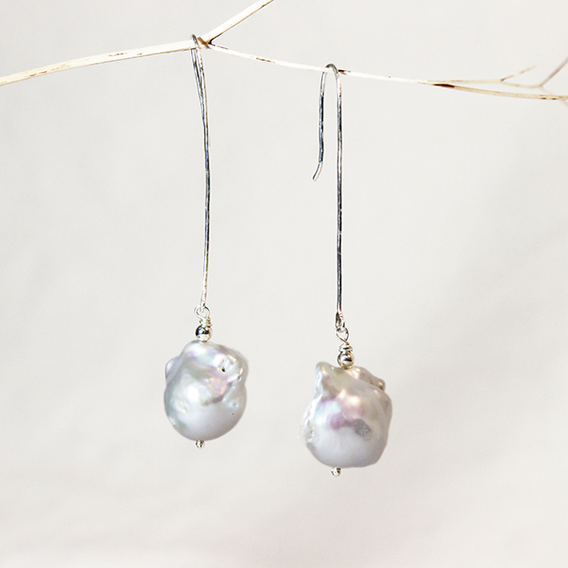 Baroque Pearl Earrings